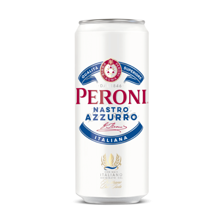 Mynd Peroni Nastro Azzurro 330ml can