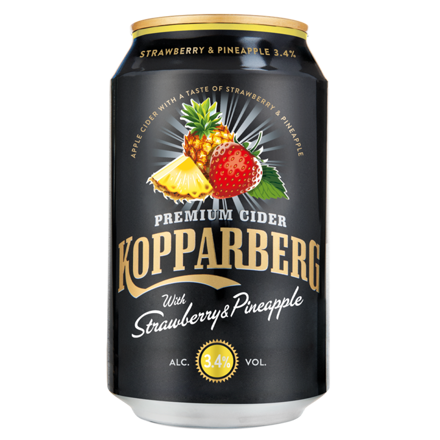Mynd Kopparberg Strawberry Pineapple Dós